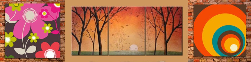 Decorate your home with canvas prints