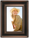 wood and metal picture frame283