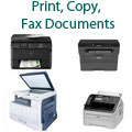 Document print, copy and fax services