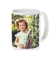 11 oz. white color photo mugs