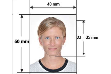 Belarus passport photo and visa photo size 40mm x 50mm and detail specification