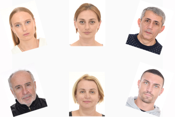 Bulgaria passport and visa photo samples