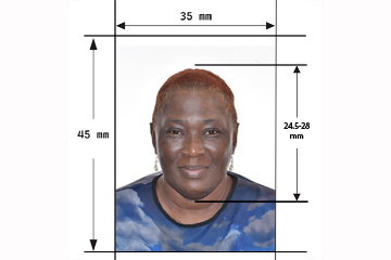 Nigerian passport photo 35mm x 45mm requirements in detail