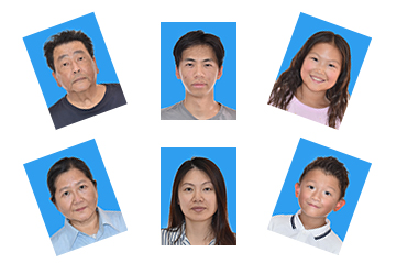 Philippine passport and visa photo samples