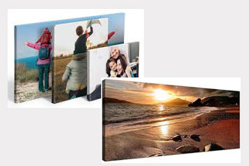 Any szie canvas print and frame, same day service