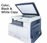 Color copy service